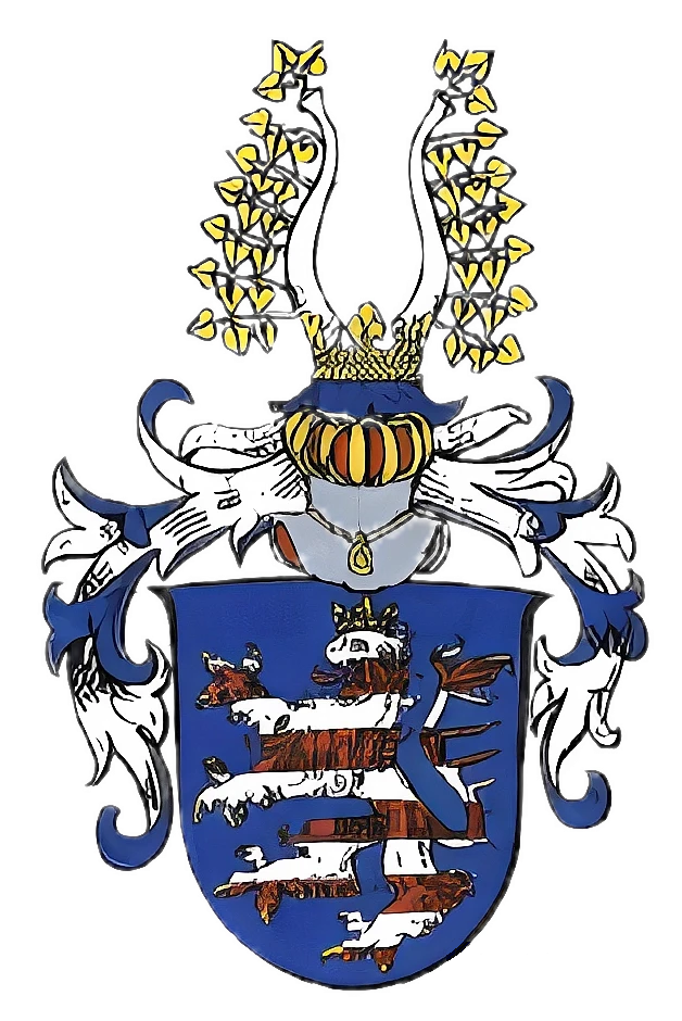 Escudo da Família Landgraf: O Leão em Riste