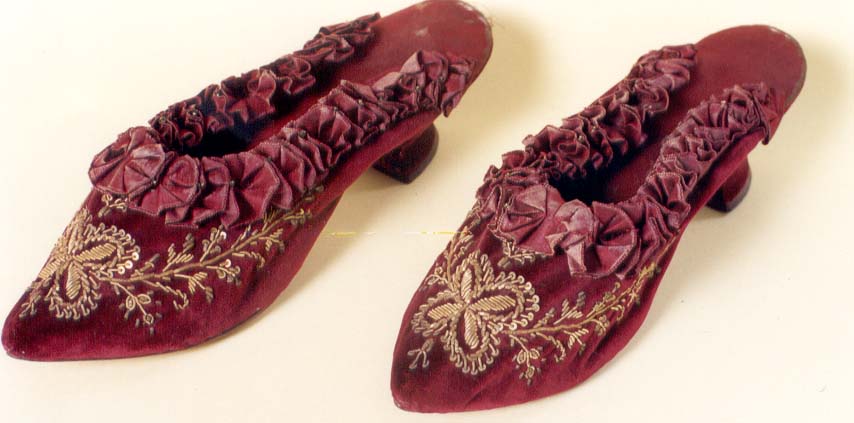 Sandálias de Veludo